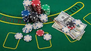 A section featuring various table games and card games at kq9 Casino